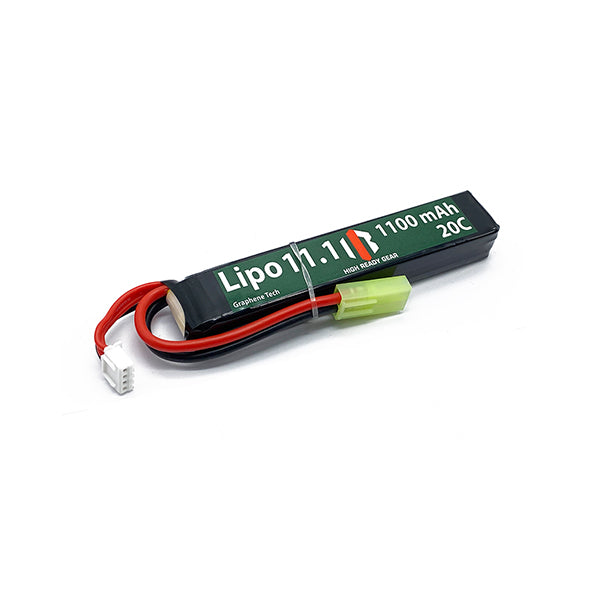 Gens Ace 11.1V LiPo Airsoft Battery (Tamiya 1000mAh 3S 25C