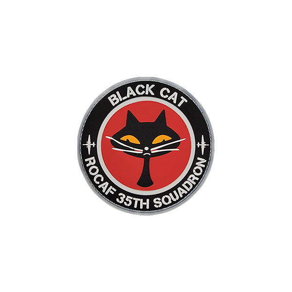 Black Cat ROCAF Squadron PVC Patch