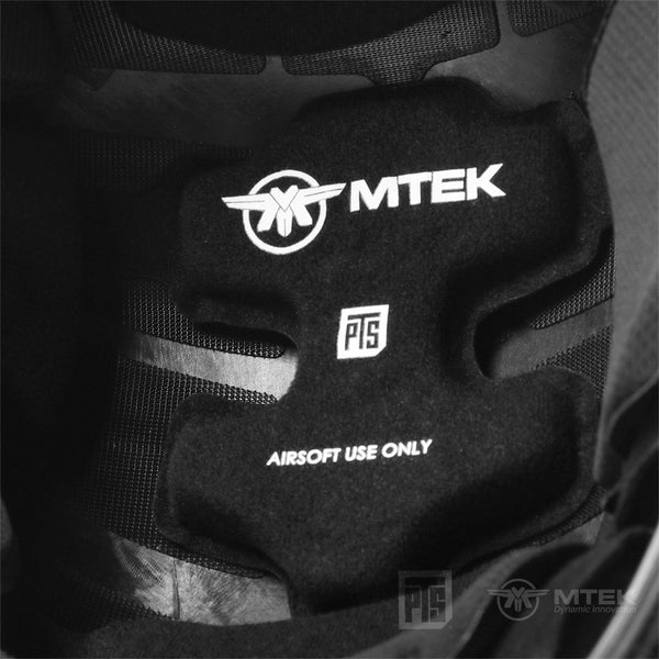 PTS MTEK FLUX Helmet - Black - Trigger Airsoft