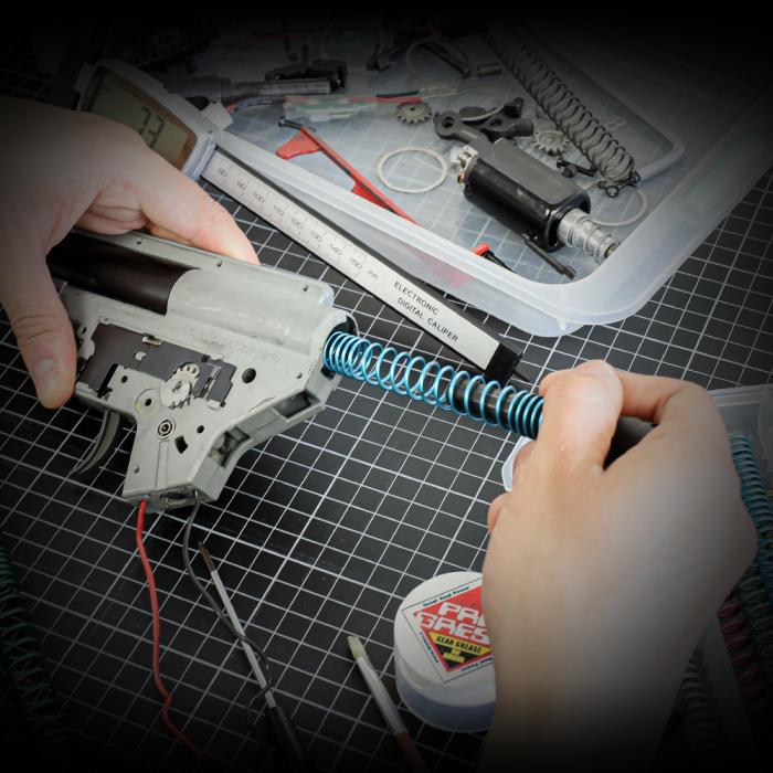 Prometheus AEG Spring MS90 Violet for Airsoft - Trigger Airsoft