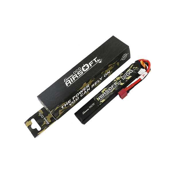 Gens Ace 25C 1200mAh 2S 7.4V Stick