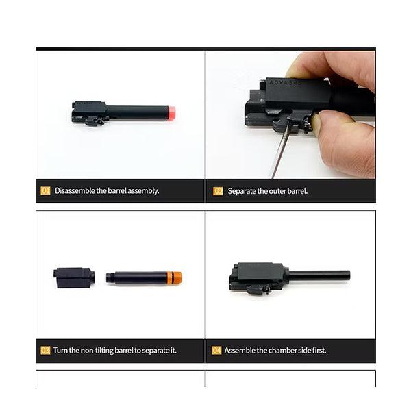 GSI Non-Tilting Barrel for VFC G17 Gen3/Gen4/Gen5