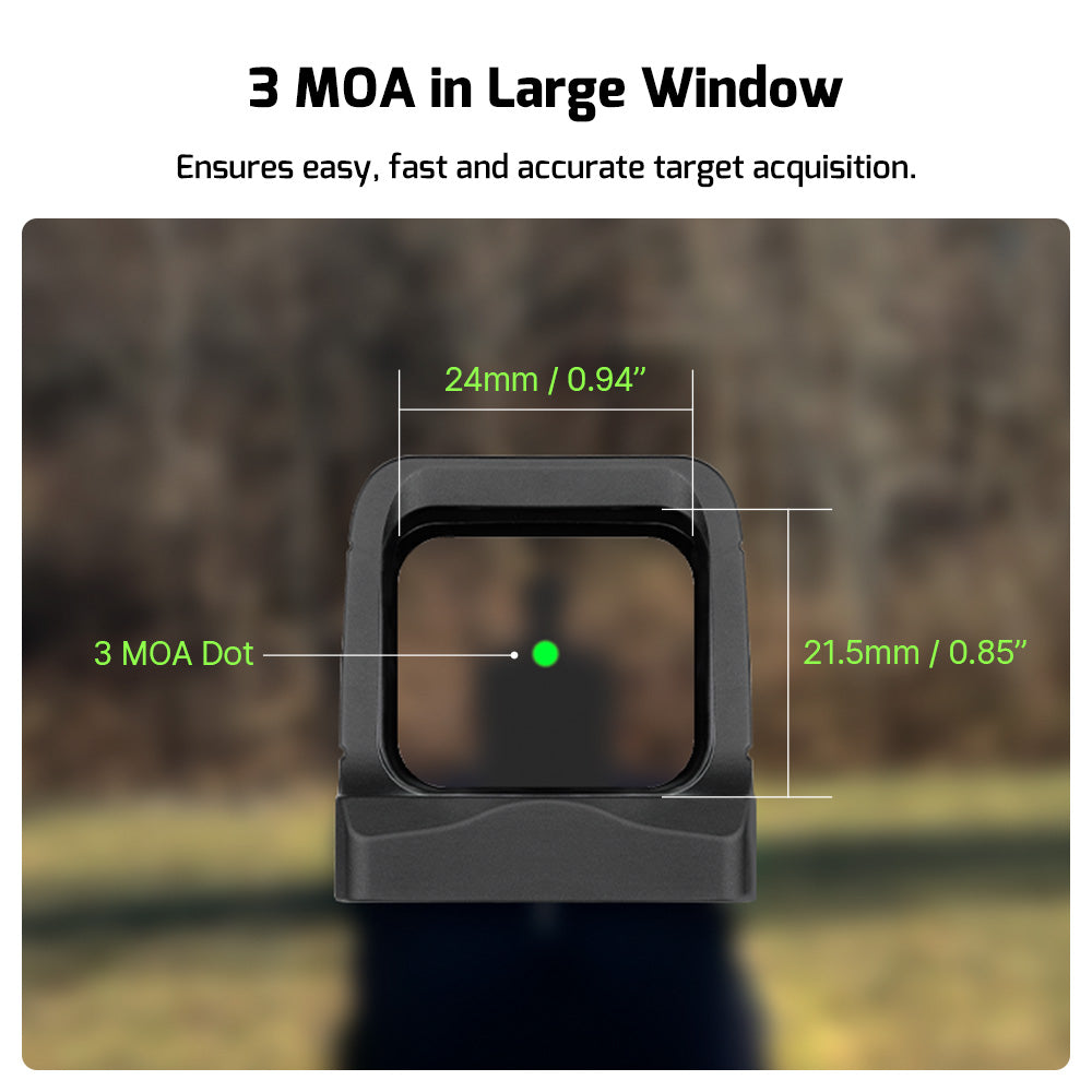 Olight Osight 3 MOA (Green Dot)