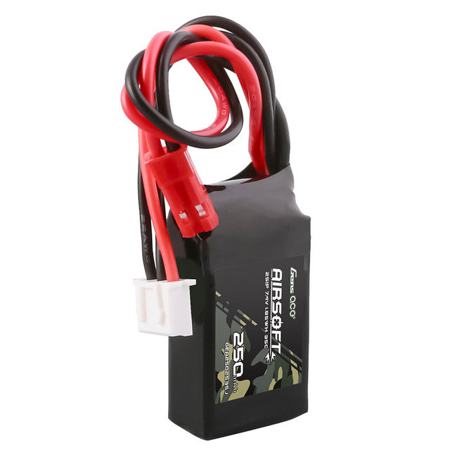 Gens ace 250mAh 2S 35C 7.4V - JST Plug