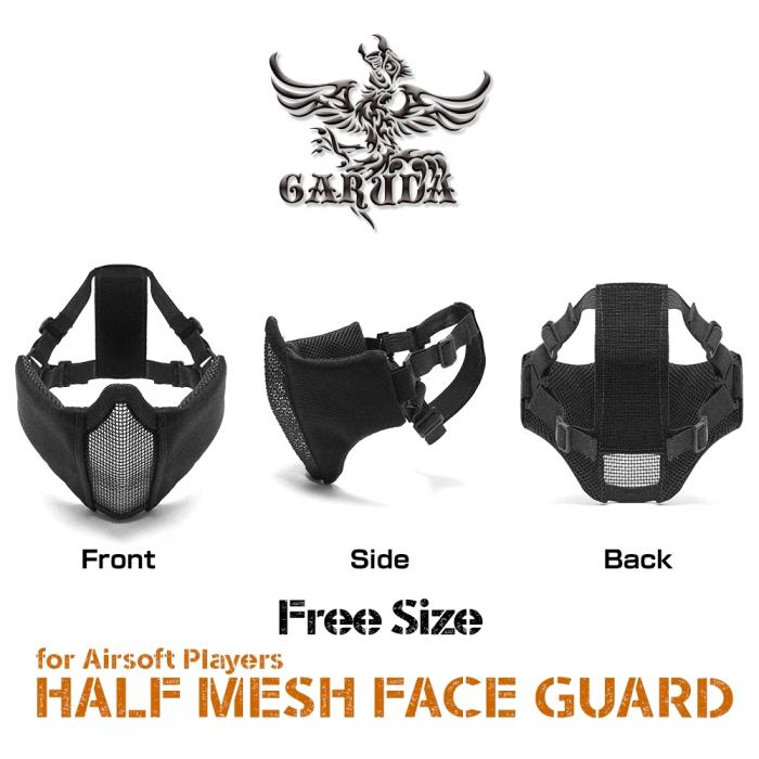 GARUDA Half Mesh Face Guard
