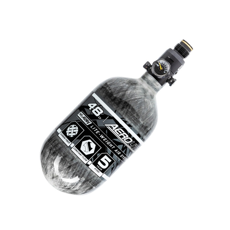 HK Army AeroLite Carbon Fiber Tank - 48ci/4500psi - Clear