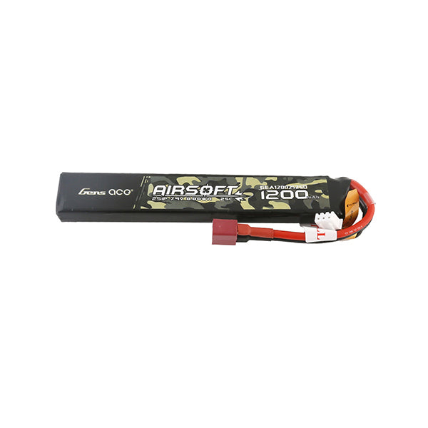 Gens Ace 25C 1200mAh 2S 7.4V Stick