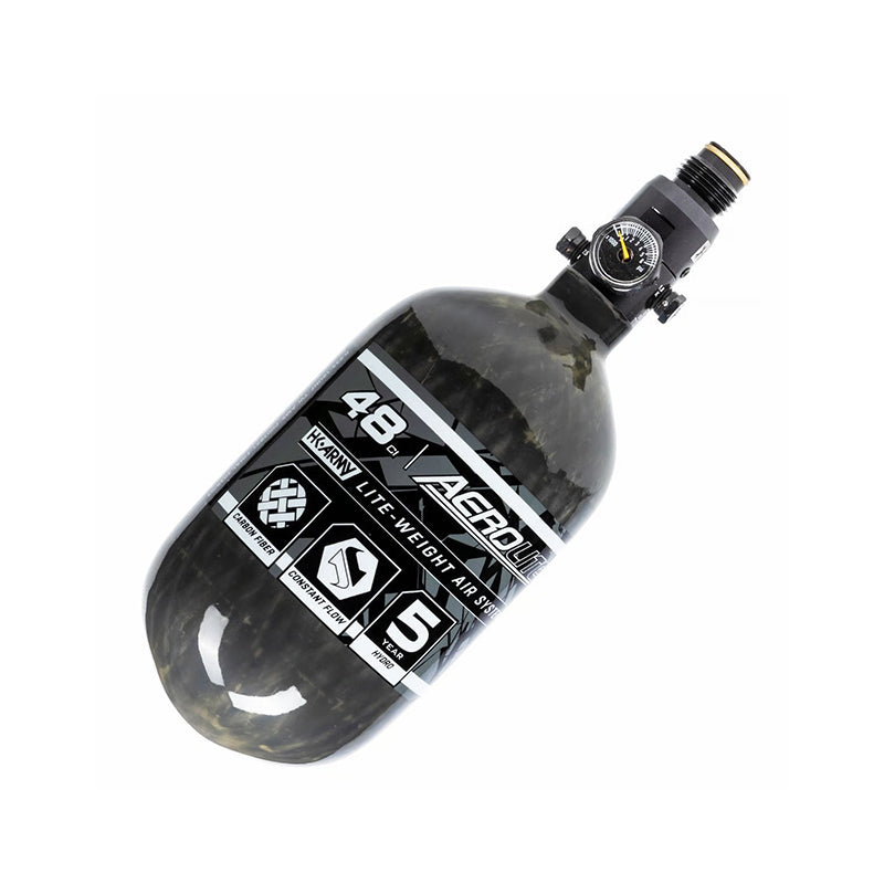HK Army AeroLite Carbon Fiber Tank  48ci / 4500psi - Smoke