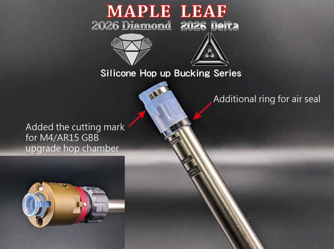 2026 Delta Hop up Silicone 60° for VSR & GBB (FDE)