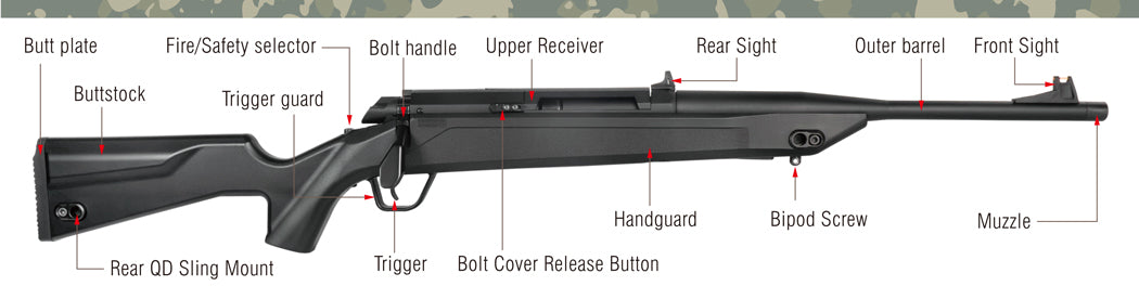 Action Army AAC-C1 Athena Gas Sniper