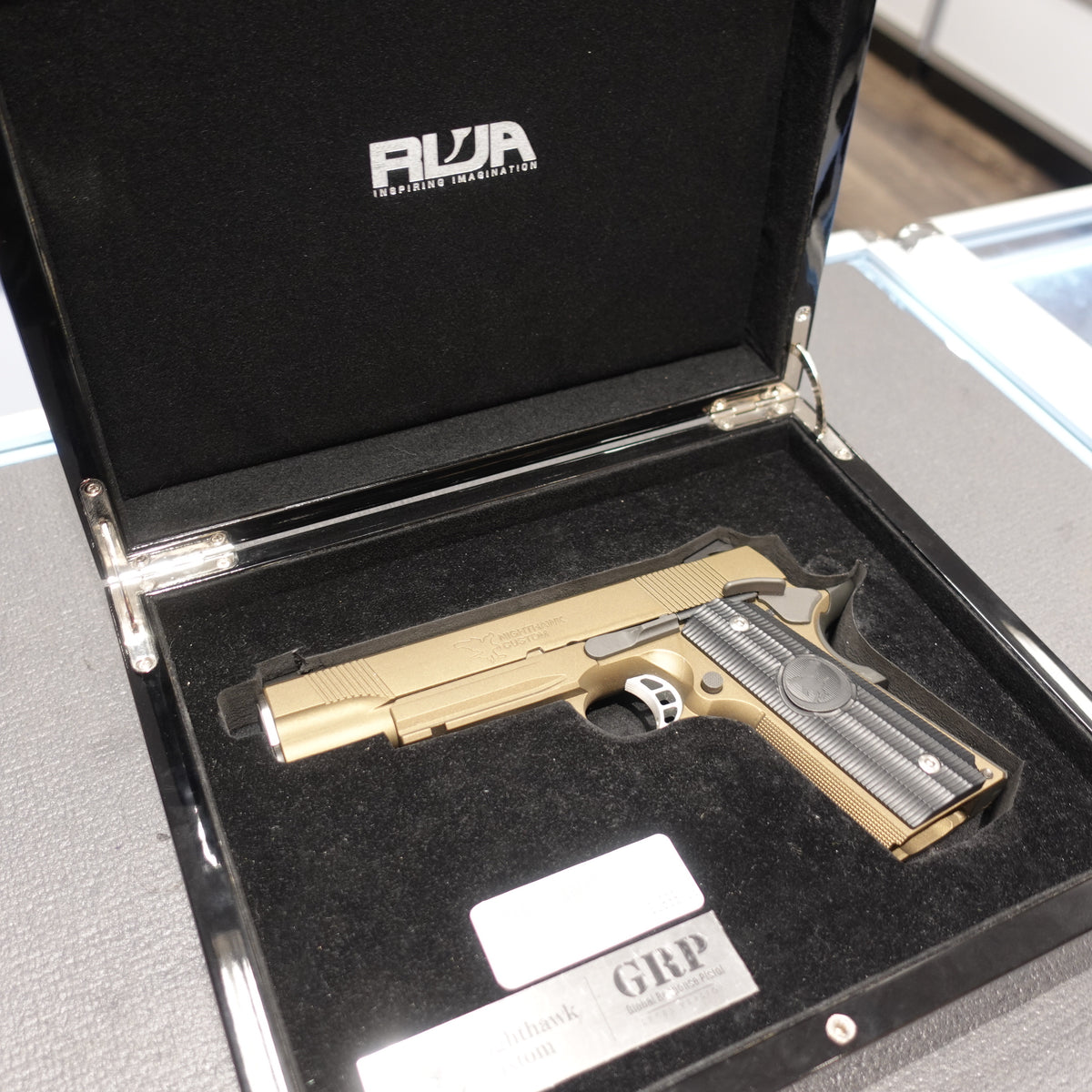 Consignment - RWA Nighthawk GRP Recon - CNC Steel Burnt Bronze Cerakote