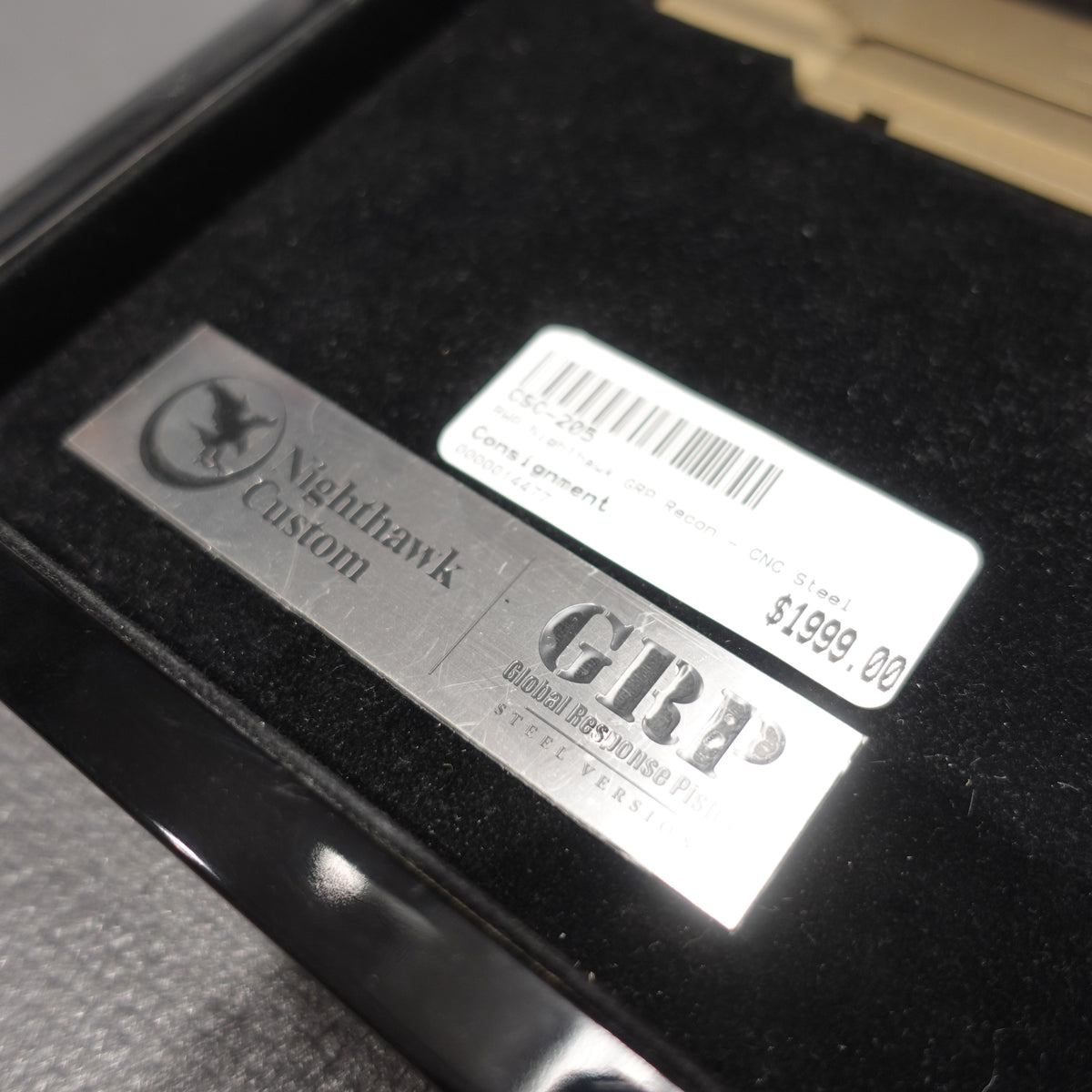 Consignment - RWA Nighthawk GRP Recon - CNC Steel Burnt Bronze Cerakote