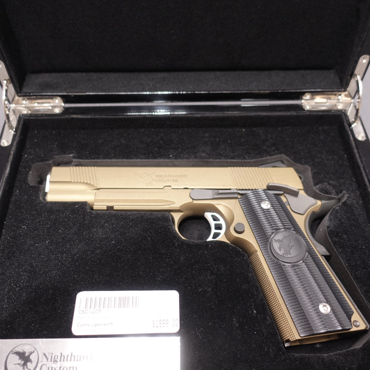 Consignment - RWA Nighthawk GRP Recon - CNC Steel Burnt Bronze Cerakote