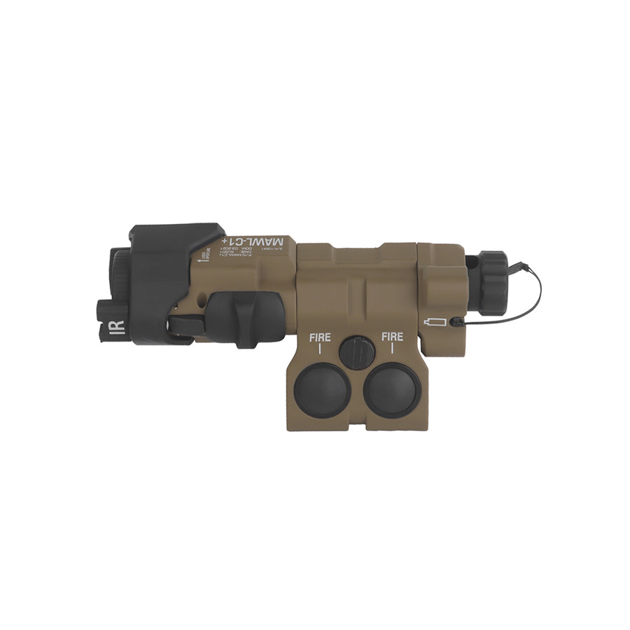 Wosport MAWL-C1 + Functional Version (Green Laser + Flashlight)