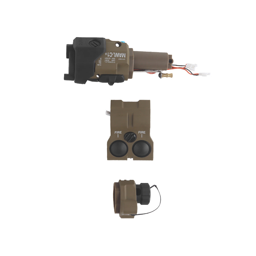 Wosport MAWL-C1 + Functional Version (Green Laser + Flashlight)