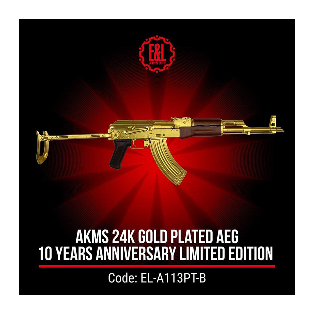 E&amp;L AKMS 24K Gold Plated AEG