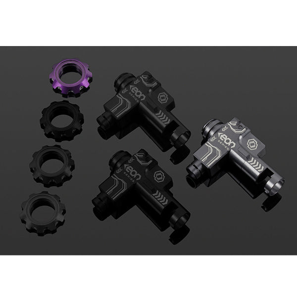 GATE EON Hop-Up Chamber Titanium House + Violet Rotary Dial