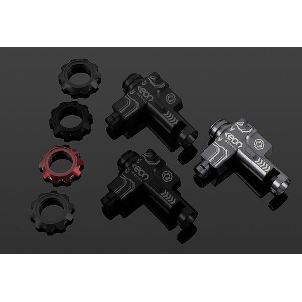 GATE EON Hop-Up Chamber Titanium House + Red Rotary Dial