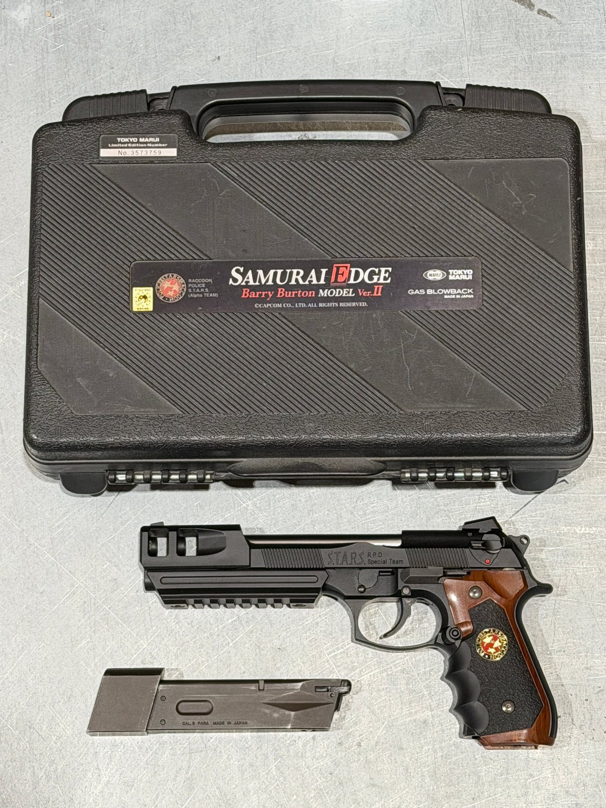 Consignment - Tokyo Marui Samurai Edge Barry Burton Ver. II