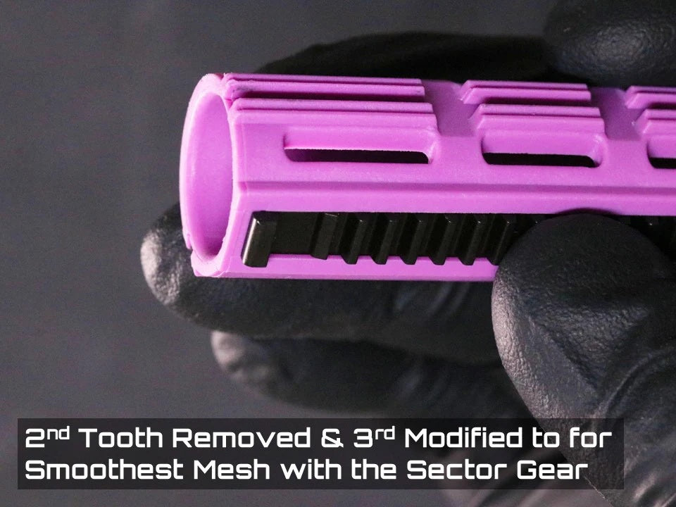 Airtech Studios "The Nightstalker" Advanced AEG Piston for Perfect AOE & Gear Meshing