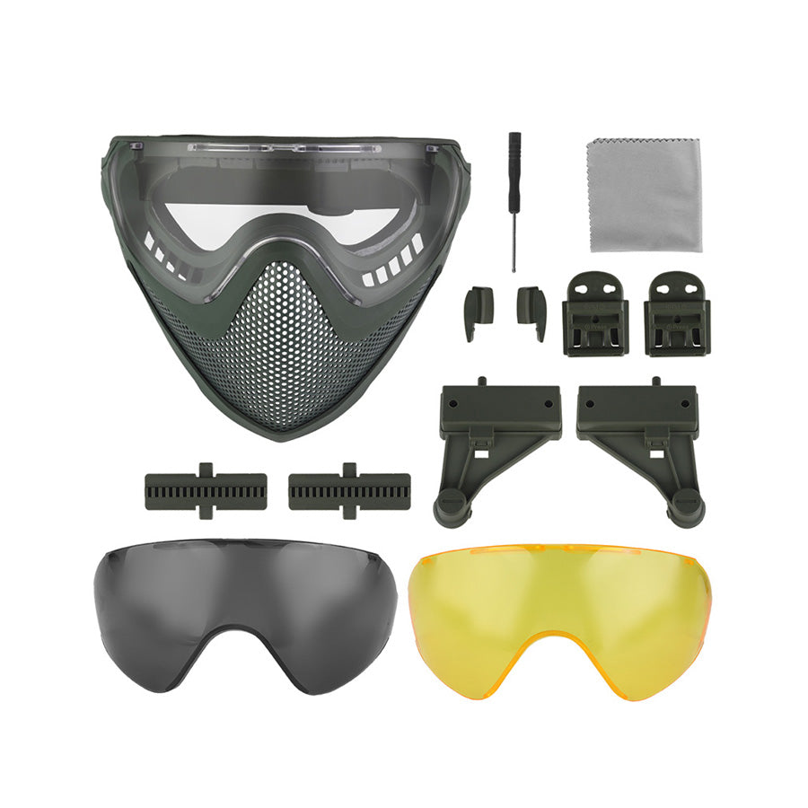Wosport Pilot Mask (Steel Mesh Version)