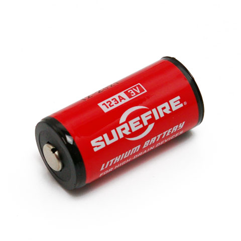 Surefire CR123A 3.0V Battery