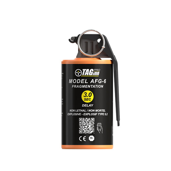 AFG-6 Airsoft Fragmentation Grenade (Pack of 6)