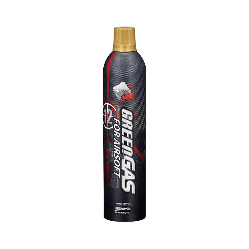 Puff Dino Green Gas - Oil Free (12kg)