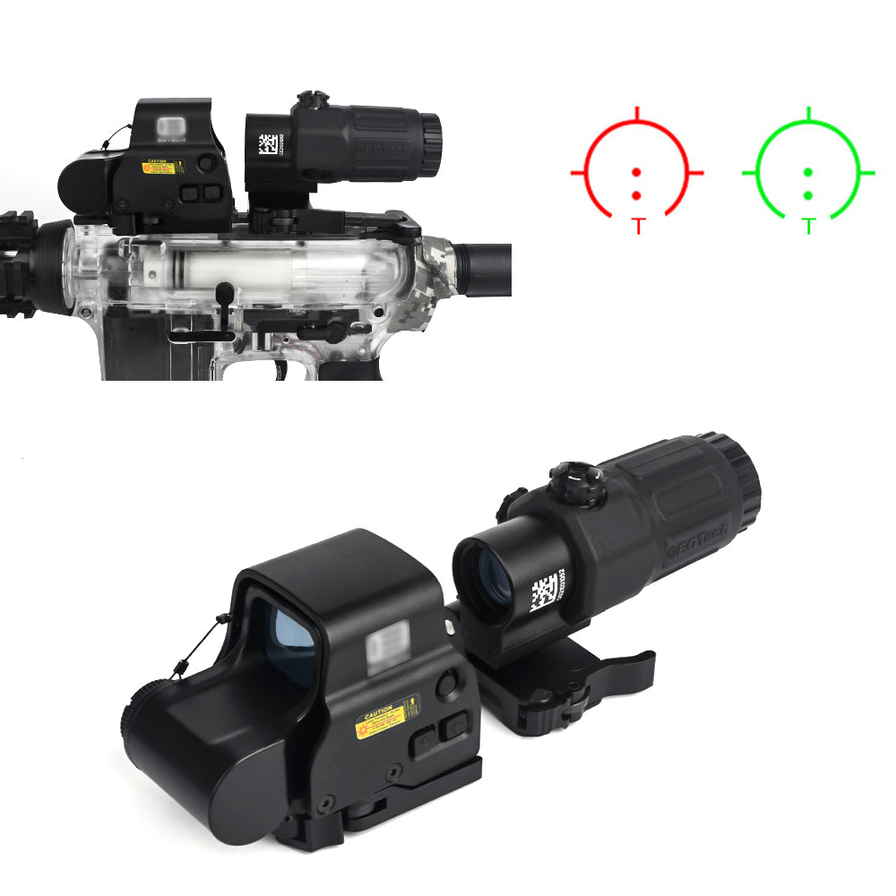 WADSN Holo Hybrid Sight EXPS with G33 Magnifier