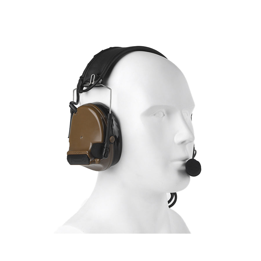 Airsoft 2 Weg Radio Set Kit Baofeng Uv-5R Headset Peltor Sordin Comtac Grün
