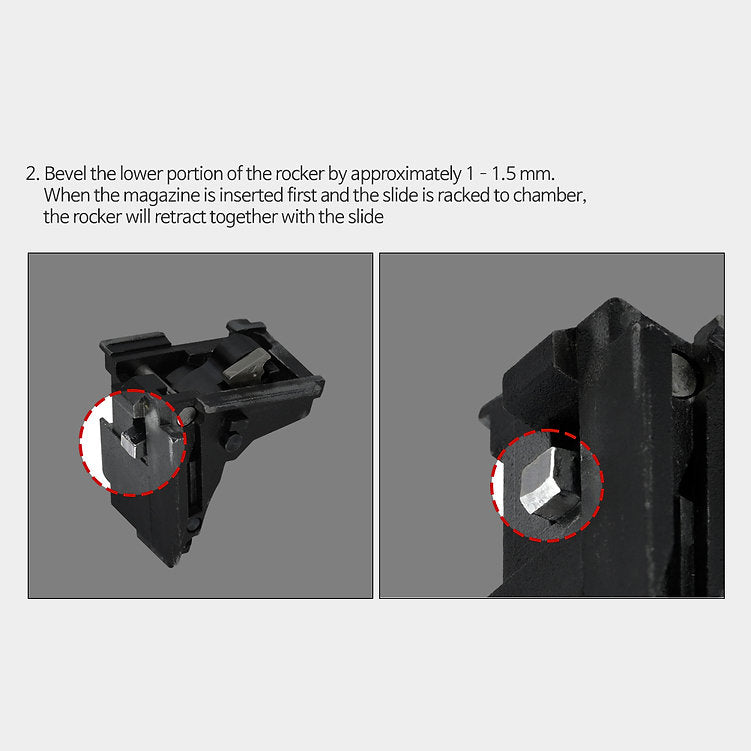 GSI Zero-Friction Steel Hammer (Auto) For VFC G18C / FMG9