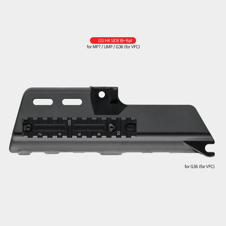 GSI Side BI-Rail for VFC G36C/MP7A1/UMP