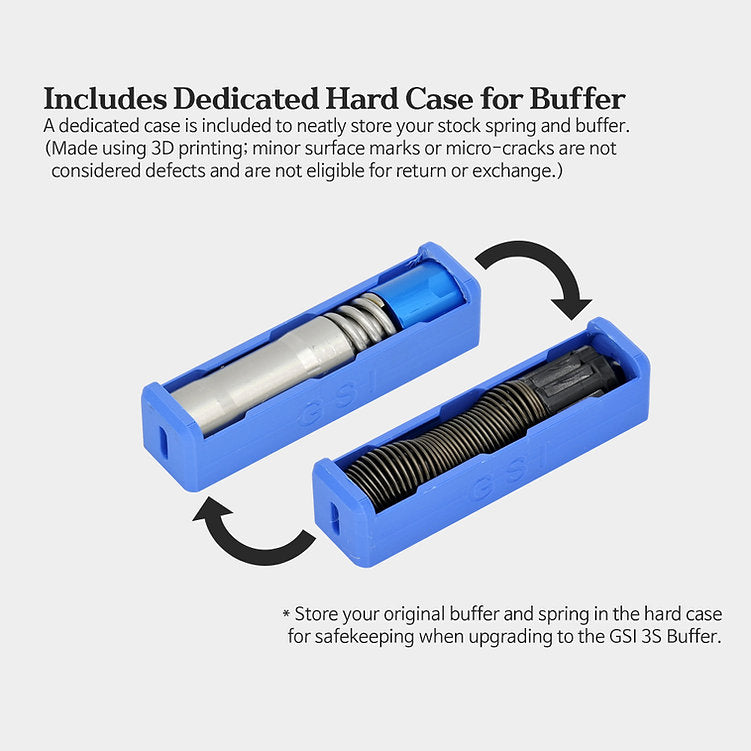 GSI 3S Buffer for TM M4/HK416 & AR15 GBBR
