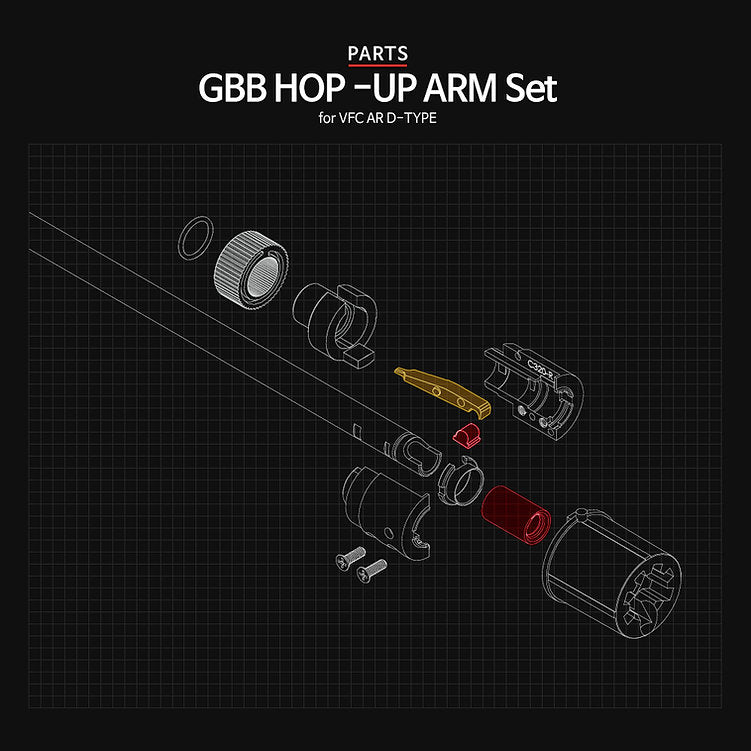 GSI VFC AR D-Type Hop-Up ARM-Dial Type