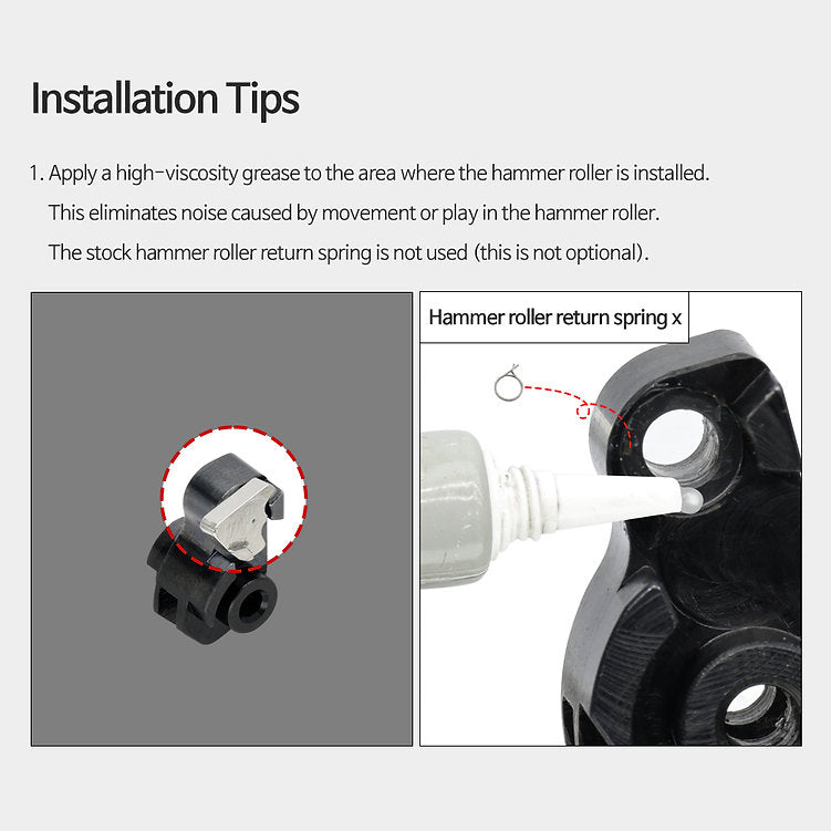 GSI Zero-Friction Steel Hammer (Auto) For VFC G18C / FMG9