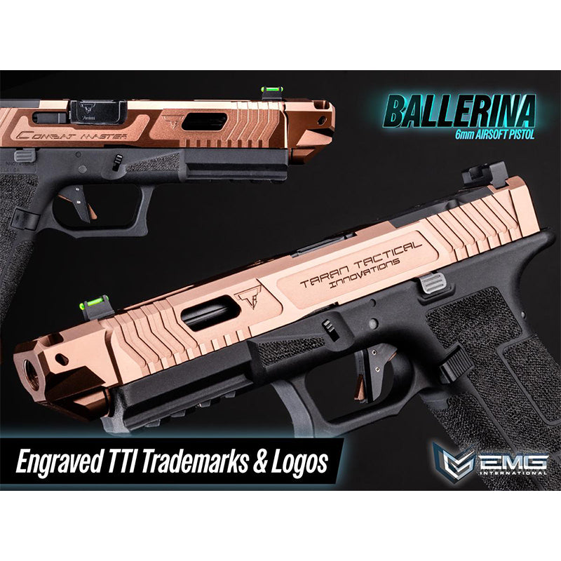 Army Armament TTI Ballerina G17 CNC - Bronze (Licensed by EMG)