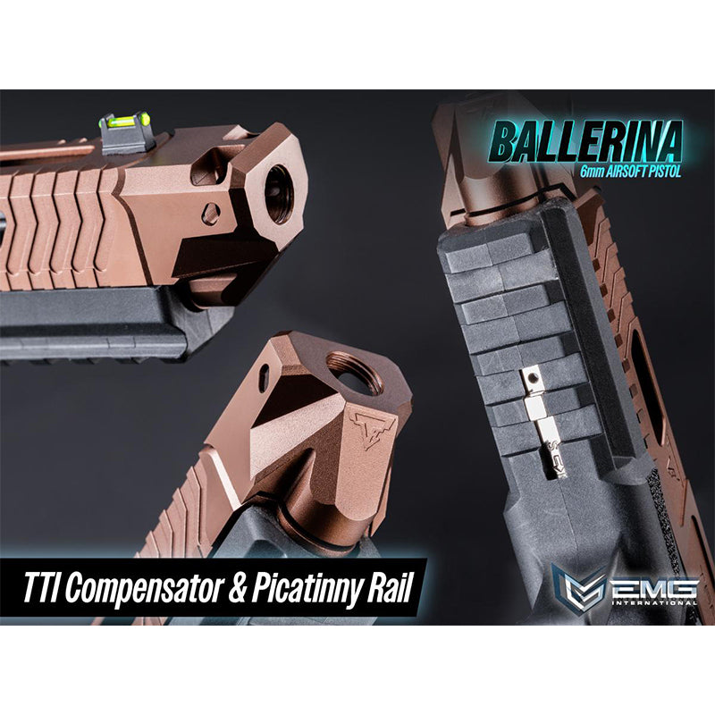 Army Armament TTI Ballerina G17 CNC - Bronze (Licensed by EMG)