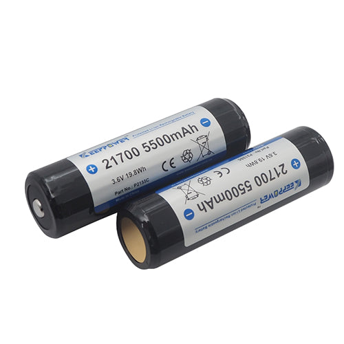 Keep Power 21700 3.6V 5500mAh Li-Ion Rechargeable Battery (2pcs)