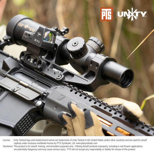 Montage FAST MRO pour viseur Trijicon MRO UNITY-TACTICAL Noir