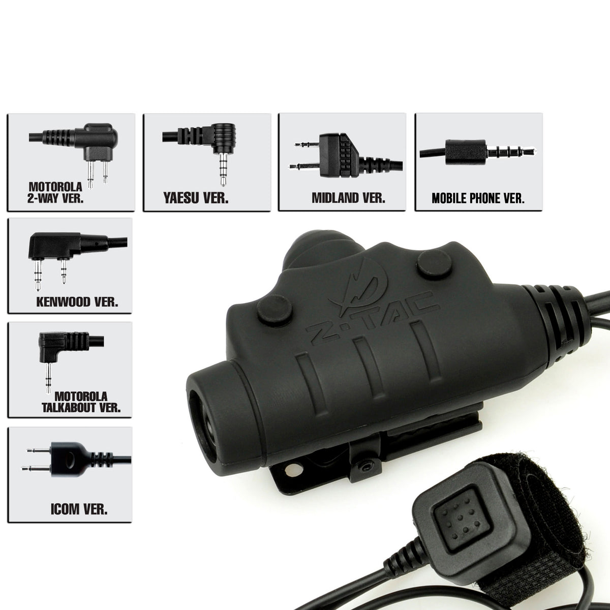 Tactical U94 PTT New Version, Kenwood