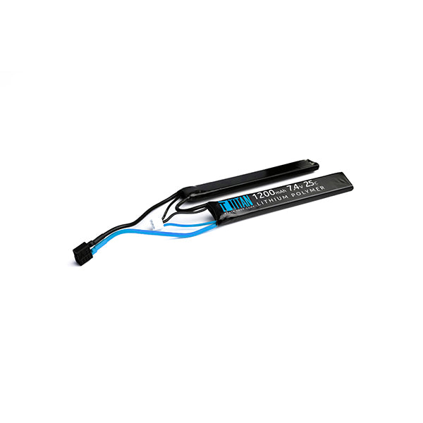 Titan 1200mAh 7.4v 25C Nunchuck T-Plug