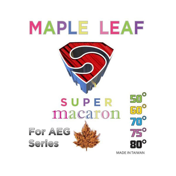 Maple Leaf SuperMacaron HopUp Rubber 80°