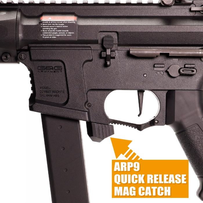 Quick Release Mag Catch for G&amp;G ARP 9
