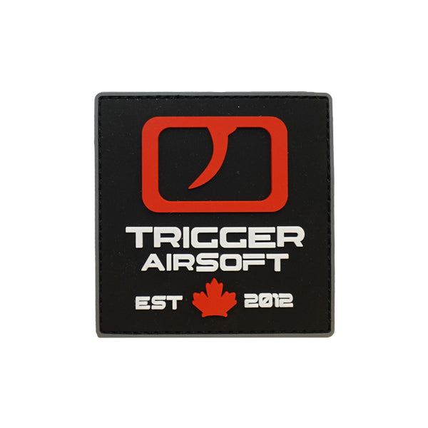 Trigger Airsoft Square 3&quot; PVC Patch