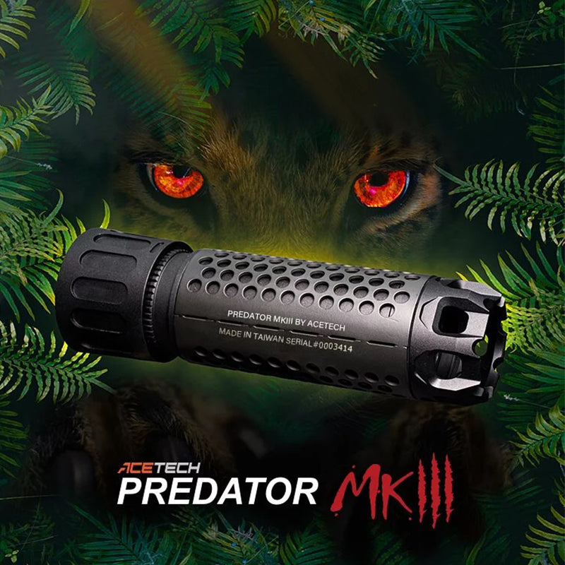 ACETECH PREDATOR MKIII マズルブレーキ 楽天市場】ACETECH トレーサー PREDATOR MK III 蓄光BB弾用
