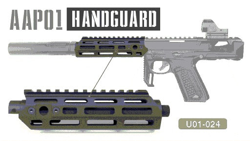 AAP-01 Aluminum Handguard for Airsoft - Trigger Airsoft