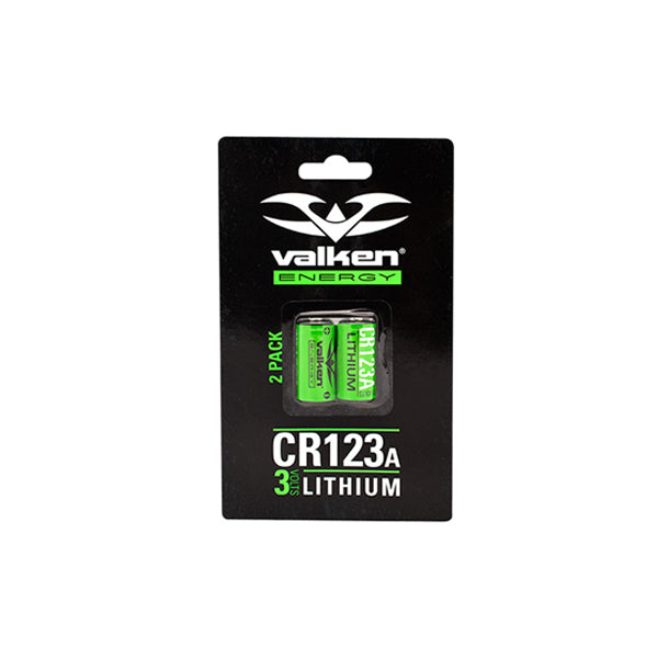 Valken CR123A 3v Lithium (2-pack)