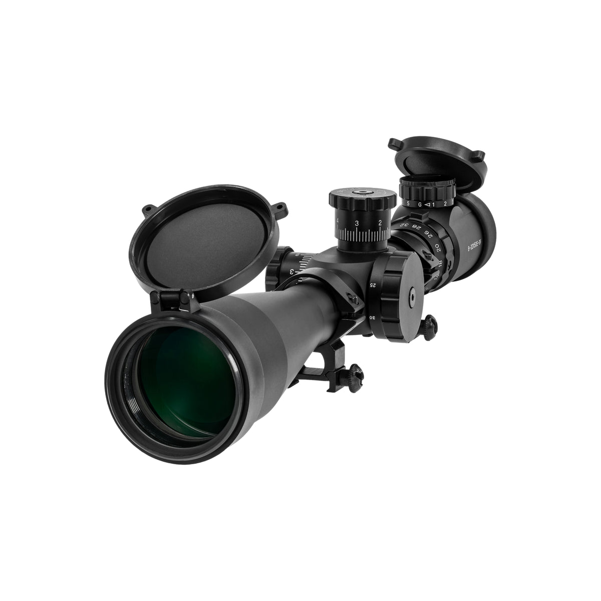 8-32×50 E-SF Red - Green Reticle