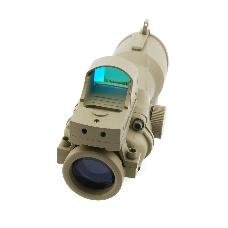 ACOG Style 4x32 Scope with Mini Red Dot