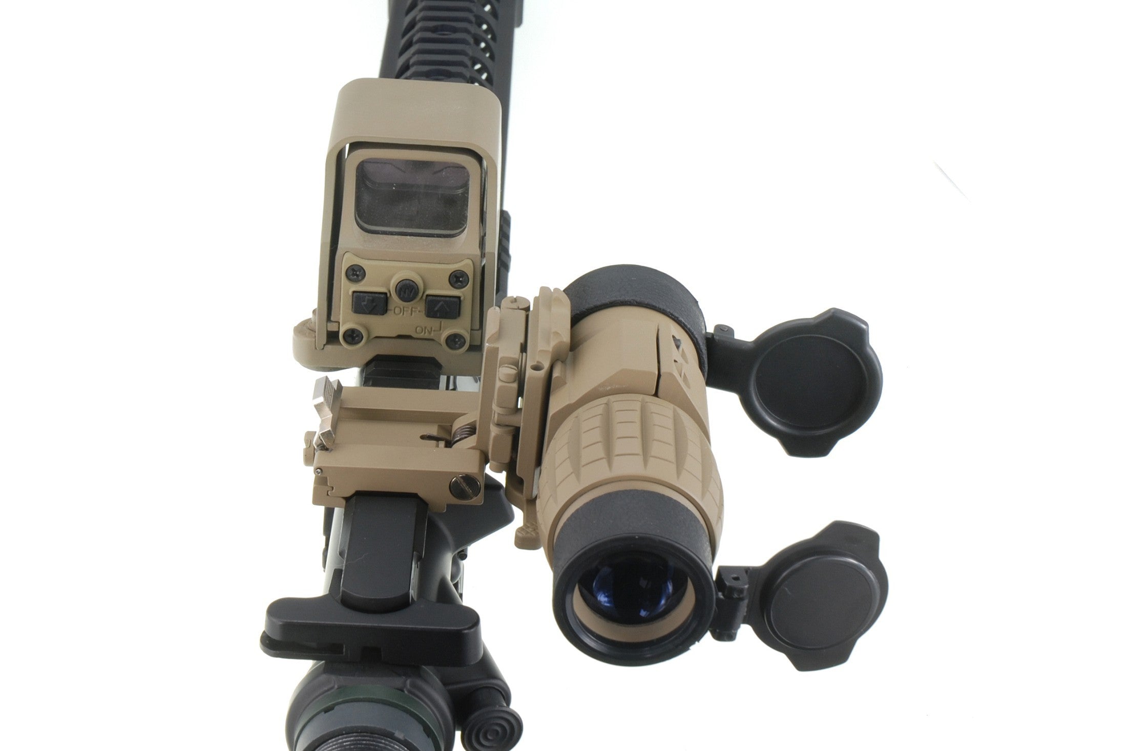 ラグ　Point Finder   Fxxk off ver タフティング 5x Magnifier with w/ Flip Side Mount | For Red Dot